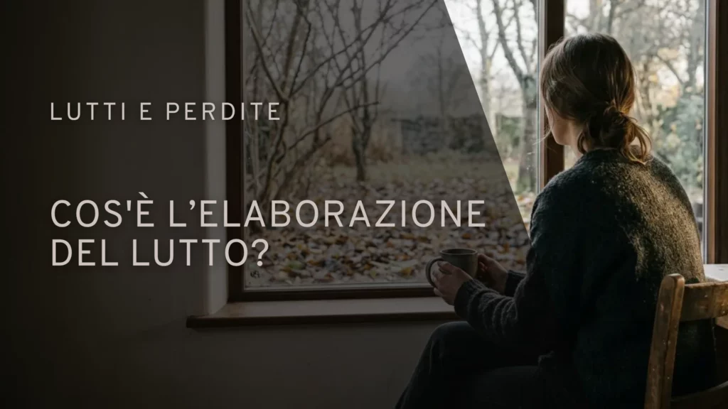Persona seduta accanto a una finestra con una tazza tra le mani in un pomeriggio d'autunno | Sabrina Papola